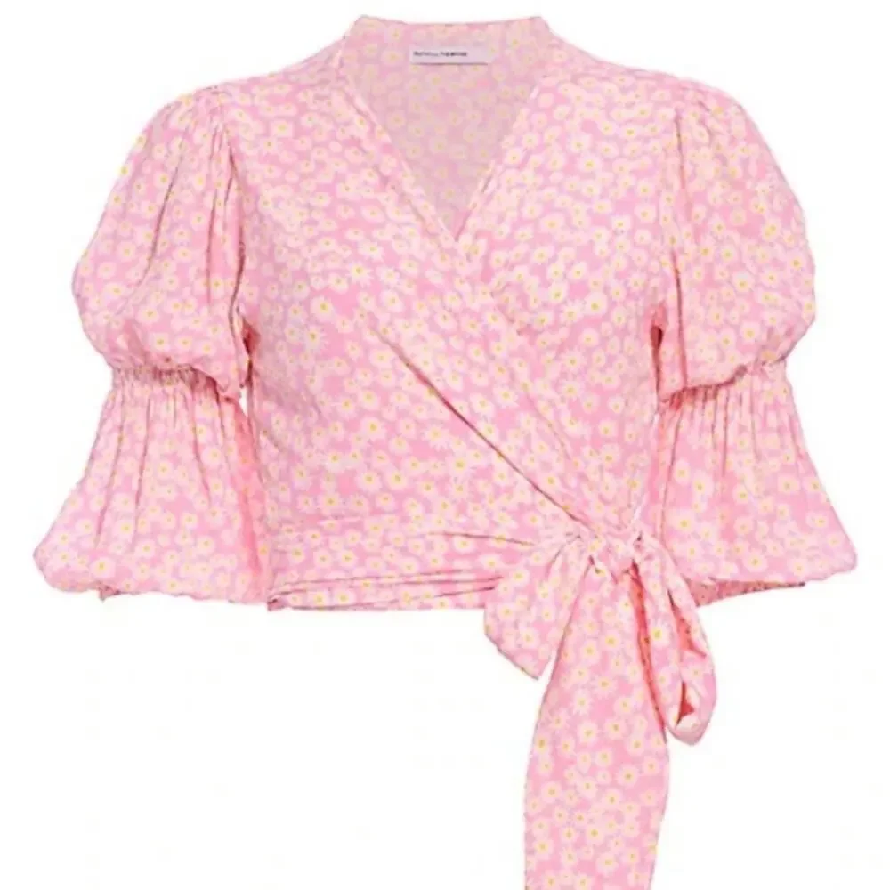 NWT Faithfull The Brand‎ Floral Bisset Wrap Top